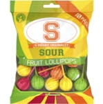 Sour Fruit Lollipops