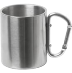Mugg Stål Med Karbinhake