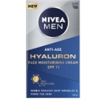 Ansiktskräm Anti Age Hyaluron Face Cream Spf15  Miljömärkt  Men