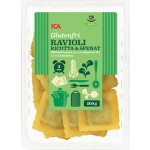 Glutenfri Ravioli Ricotta & Spenat  