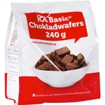 Chokladwafers Hasselnötsfyllning 240g ICA Basic