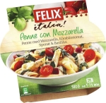 Penne Con Mozzarella, Fryst