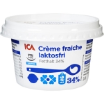 Crème fraiche Laktosfri 34% 2dl ICA