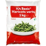 Haricots verts Fryst 1000g ICA Basic