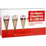 Glasstrut Jordgubb 8-P