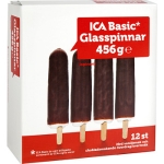 Glasspinne 12-p 456g ICA Basic