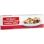 Chocolate chip cookies 150g ICA Basic