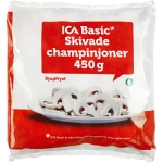 Skivade Champinjoner Fryst