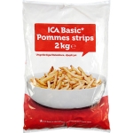 Pommes strips Fryst 2kg ICA Basic