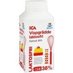 Vispgrädde Laktosfri 36%
