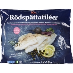 Rödspättafiléer Fryst