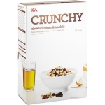 Crunchy Choklad Nötter & Tranbär
