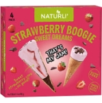 Glasstrut Strawberry Boogie Vegansk 4-P '