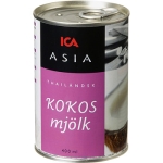 Kokosmjölk 400ml ICA Asia