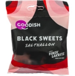 Godis Black Sweets Salthallon Lakrits