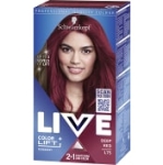 Hårfärg L75 Deep Red 1-P Miljömärkt Schwarzkopf Live