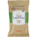Dill Gräslök Räfflade Chips
