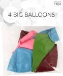 Smileyballonger 6-Pack