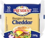 Burger Cheese Cheddar  Président