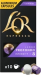 Kaffekapslar Lungo 8 Profondo 10-P L'or