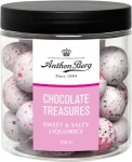 Chokladdragéer Söt & Salt Lakrits