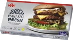 Vegansk Burgare Plant Beef Delifresh Fryst 4X90g 