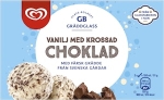 Gräddglass Vanilj Med Krossad Choklad   