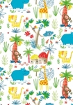 Presentpapper Djur 500X50cm 