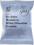 No-Bake Blueberry White Chocolate Crumble Eko