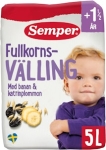 Fullkornsvälling Banan/Plommon 18M 5L