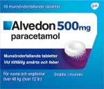 Paracetamol 500Mg Munsönderfallande Tablett 16-P