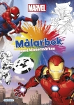 Målarbok Marvel Med Klistermärken