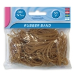 Gummiband Brun 50G