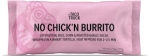 No Chik'n Burrito Vegansk Fryst El Taco Truck