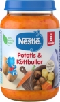 Barnmat Potatis & Köttbullar 8M  Nestlé