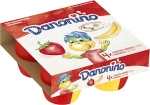 Fruktkvarg Jordgubb & Banan 4X95g 