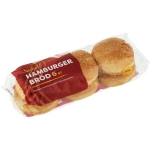 Hamburgerbröd 6-P 300G 