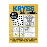 Kryss & Blandat : 175 Bokstavspussel Med Kryss, Korsord, Krypto, Sökord
