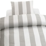 Bäddset Block Stripe Grå 150X210 
