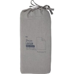 Lakan Alma Grå Dra-På Dubbel