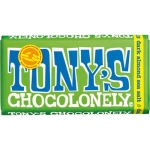 Chokladkaka Mörk Almond Sea Salt 180G Tony's Chocolonely