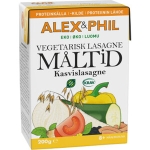 Vegetarisk Lasagne Eko 8M 200G Alex&Phil
