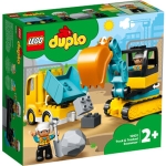  Duplo Lastbil Och Grävmaskin 10931