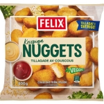 Växtbaserade Krispiga Nuggets 400G
