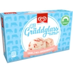 Gräddglass Vanilj Jordgubbssylt