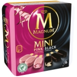 Glass Pink/Black 6-Pack