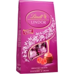 Chokladpåse Lindor Raspberry & Cream 137G