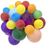 Ballong Mixade Färger 40-P 