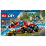  City 4X4 Brandbil Med Räddningsbåt 60412