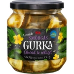 Svensk Smörgåsgurka 560G 